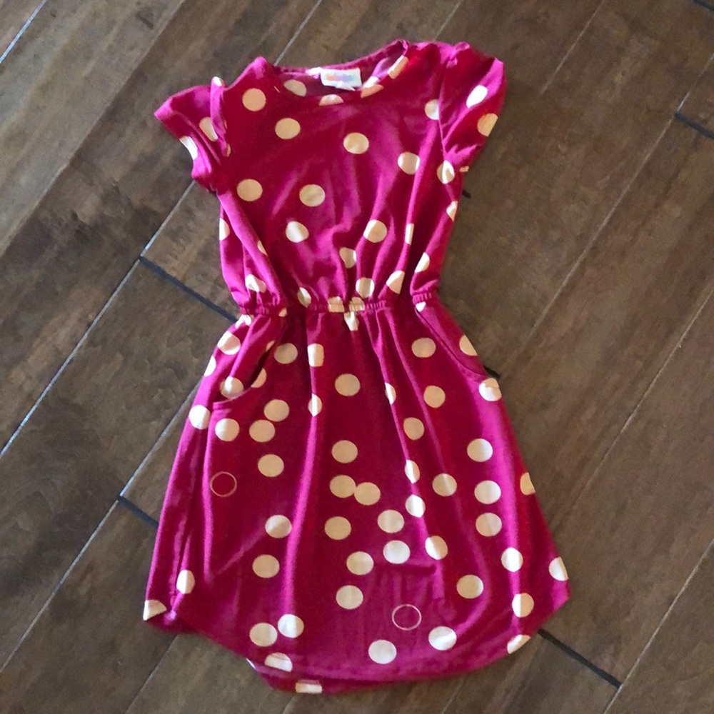 Size 6 girls lularoe dress